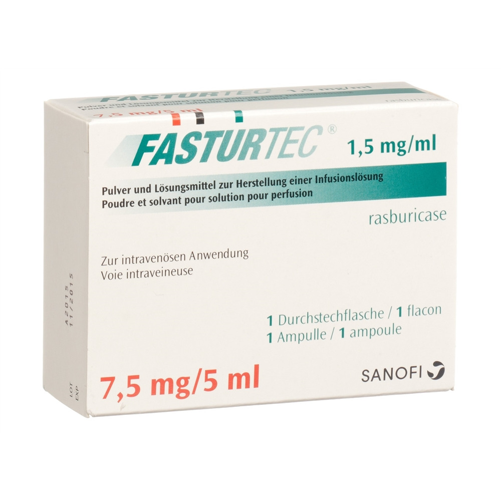 FASTURTEC Trockensub 7.5 mg cum Solvens Durchstf 1 Stk, Hauptbild