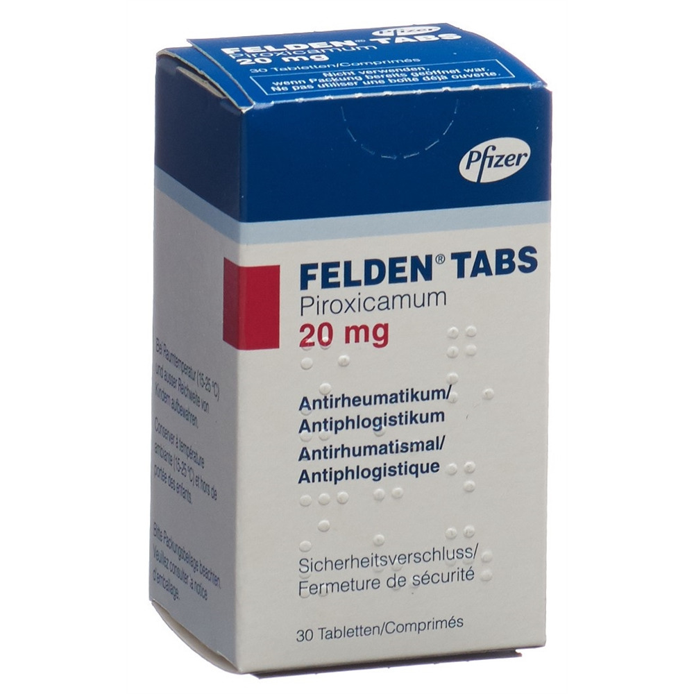 FELDEN Tabs 20 mg, image principale