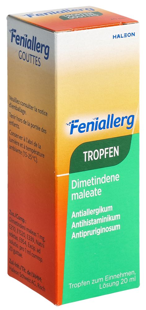 Feniallerg Tropfen 1 mg/ml Fl 20 ml
