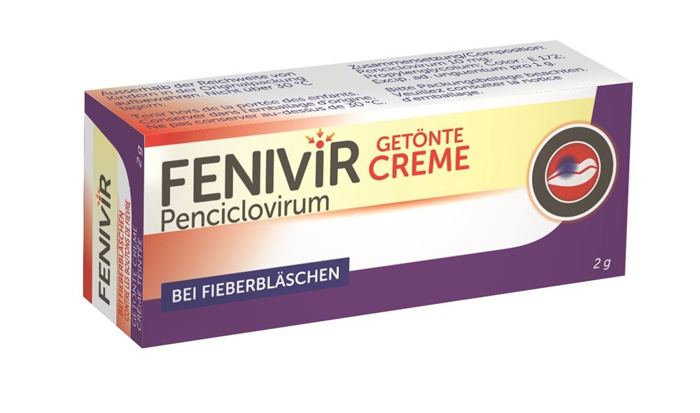 FENIVIR Creme getönt Tb 2 g