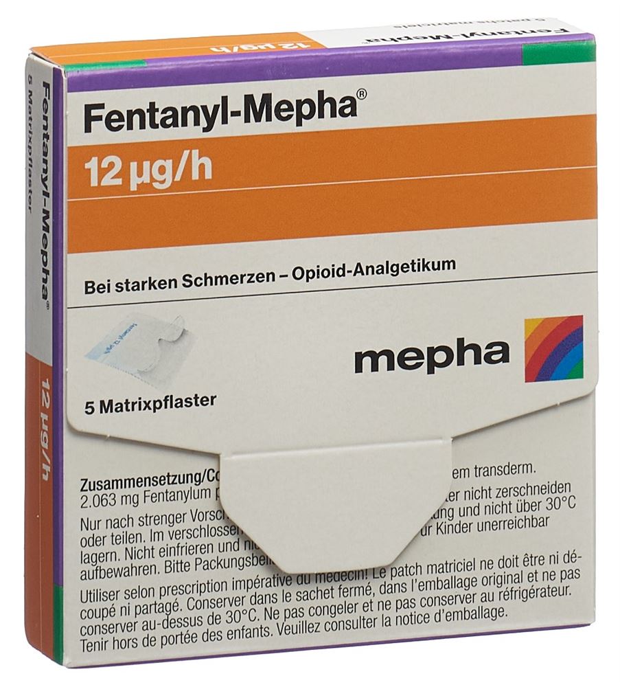 FENTANYL Mepha 12 mcg/h, Hauptbild