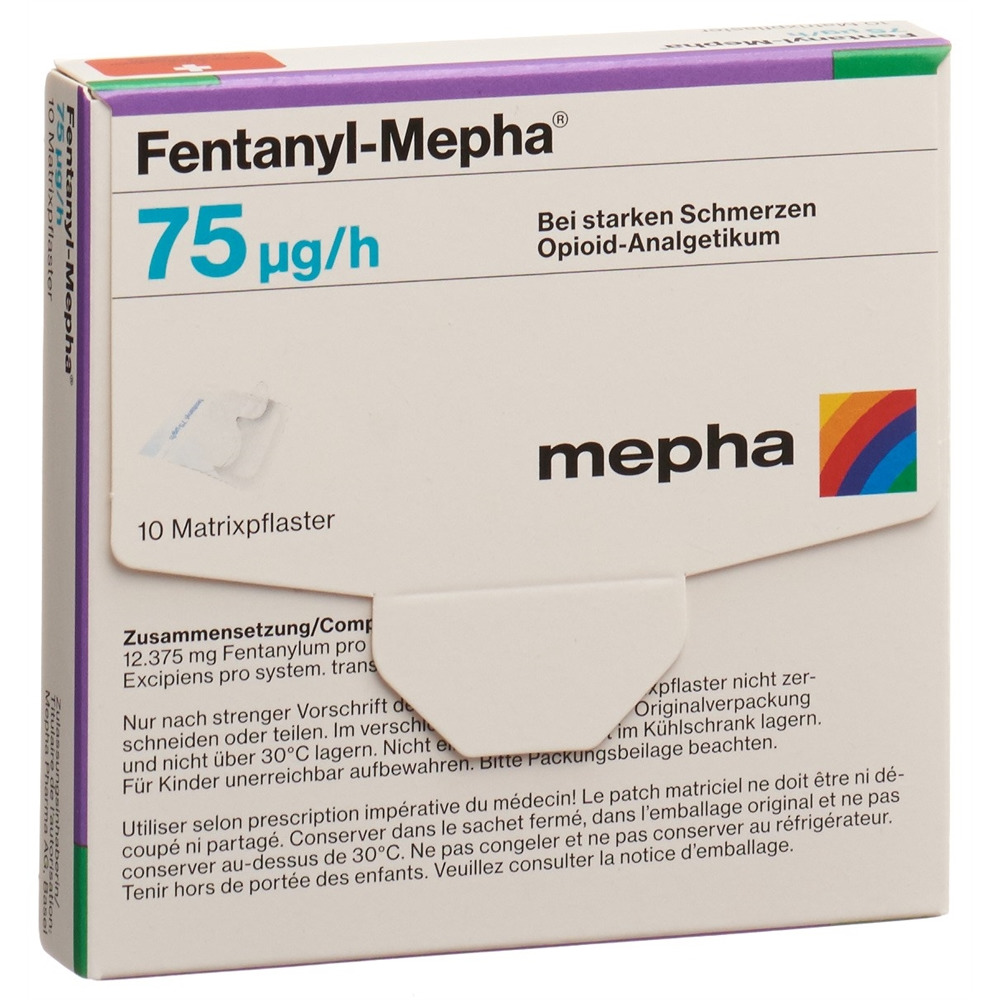 FENTANYL Mepha 75 mcg/h, image principale