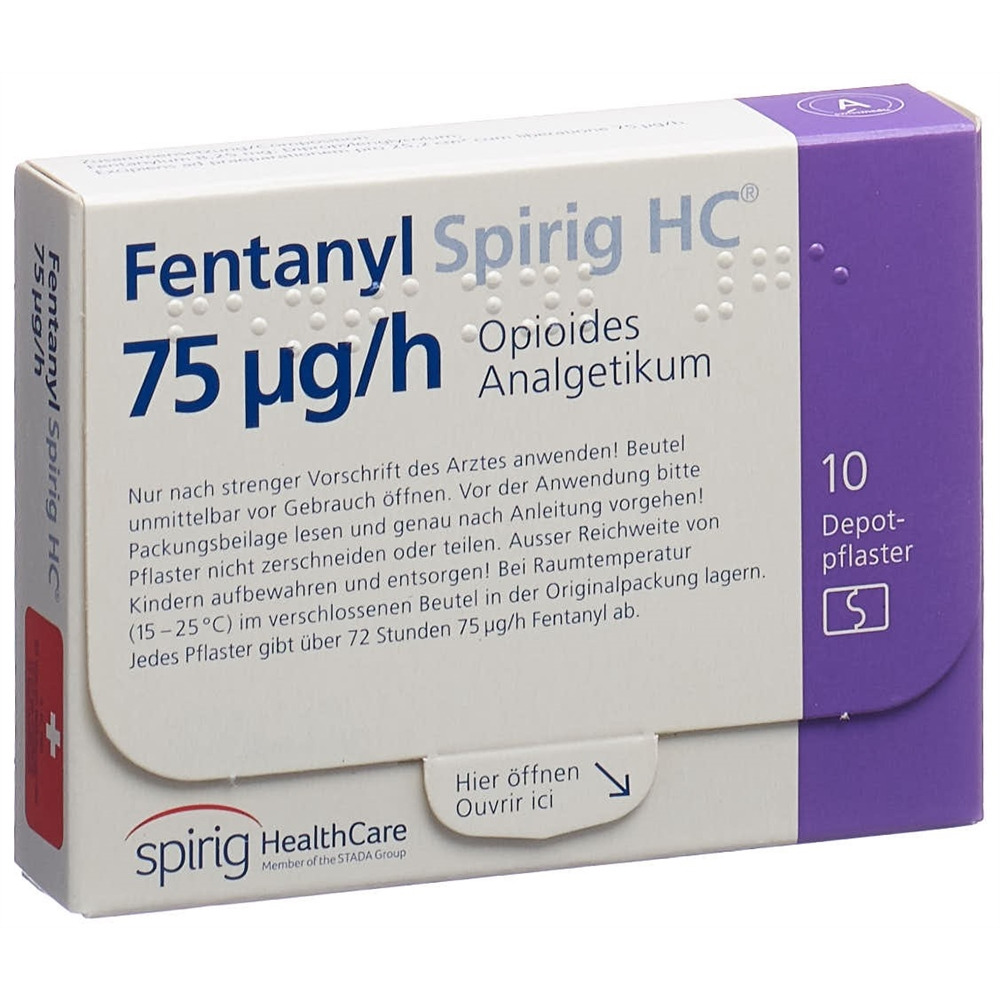 FENTANYL Spirig HC 75 mcg/h, Hauptbild