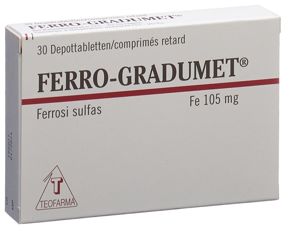 FERRO-GRADUMET Depottabl Blist 30 Stk, Hauptbild