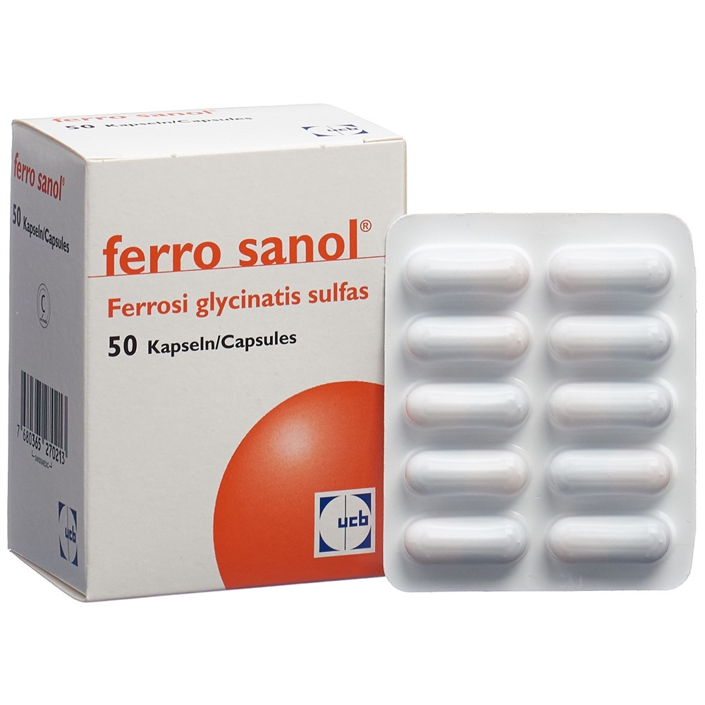 FERRO SANOL Hartkapseln mit veränderter Wirkstofffreisetzung 100 mg