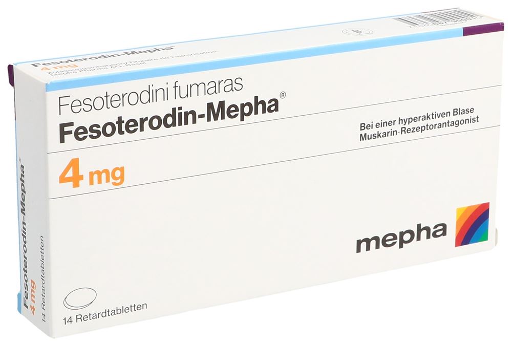 FESOTERODIN Mepha 4 mg, Hauptbild