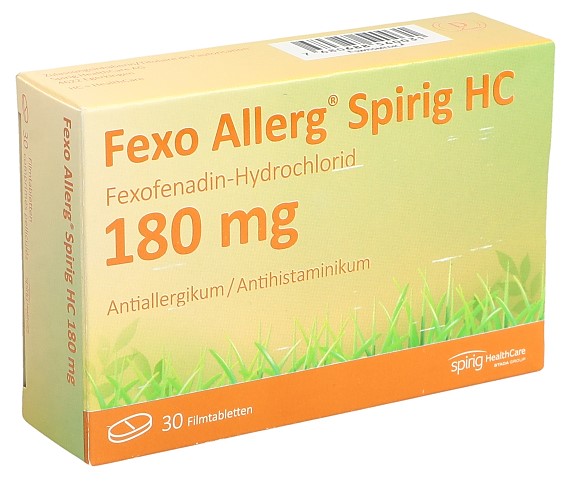 FEXO Spirig HC 180 mg