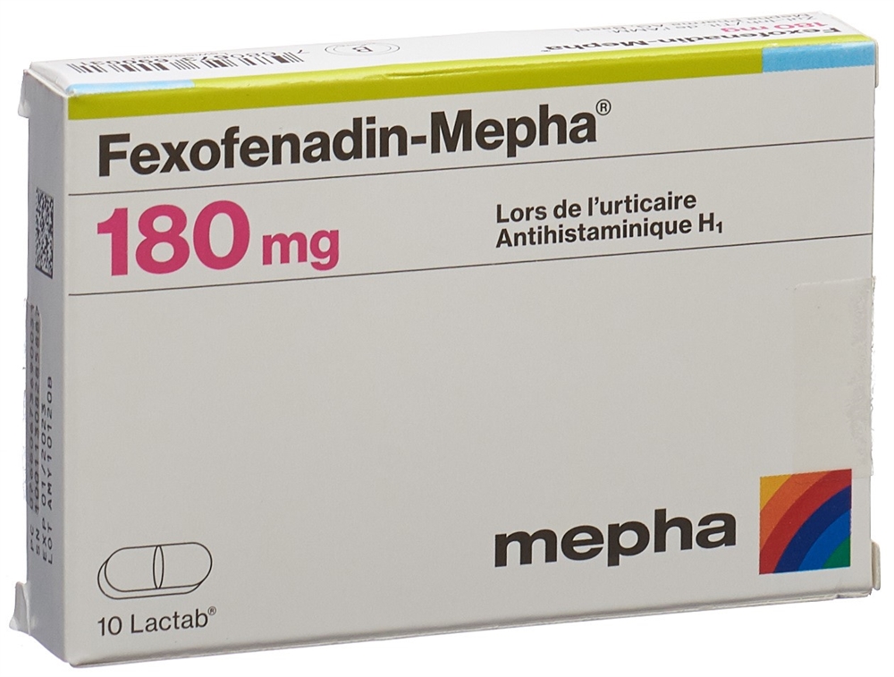 FEXOFENADINE Mepha 180 mg, Bild 2 von 2