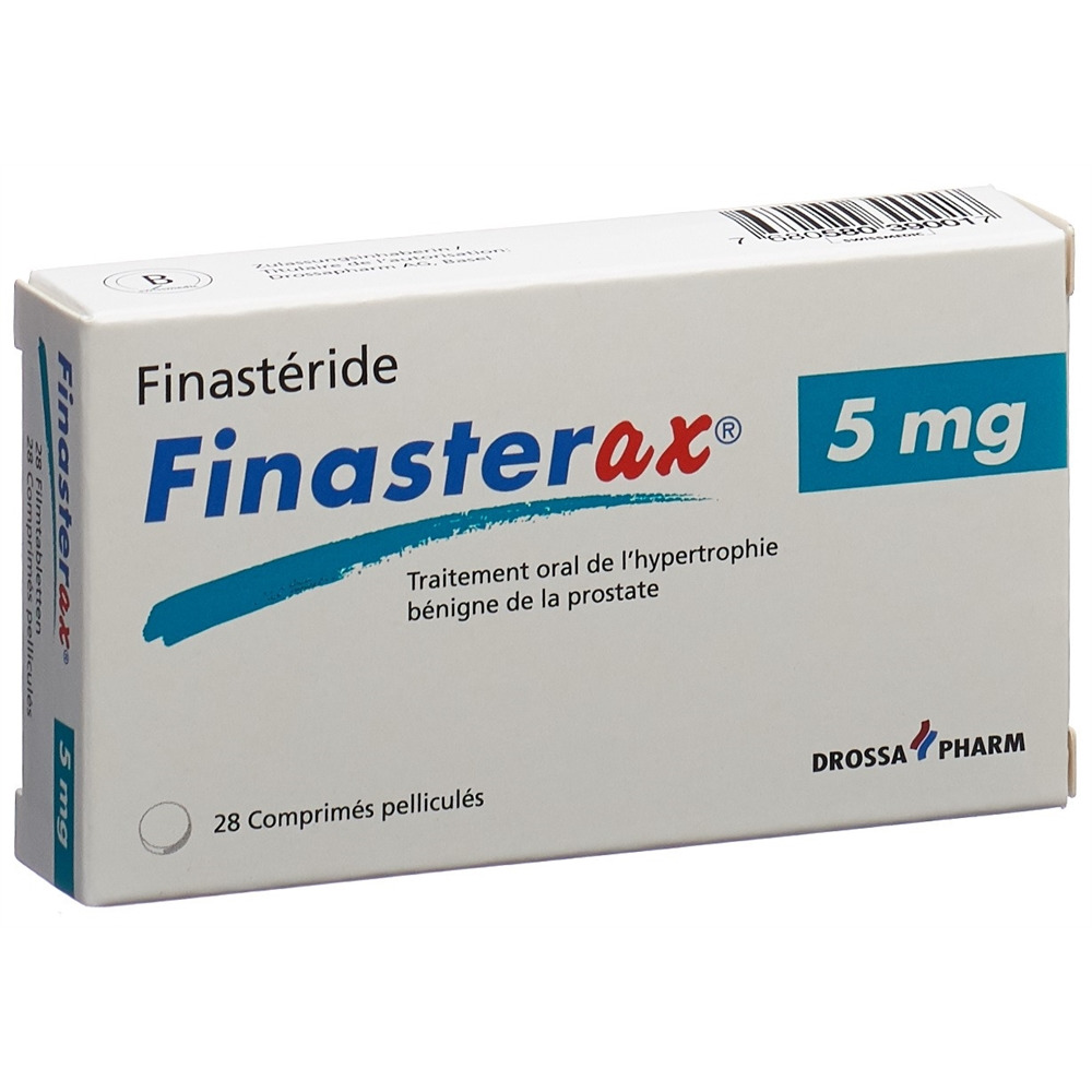 FINASTERAX cpr pell 5 mg blist 28 pce, image 2 sur 2