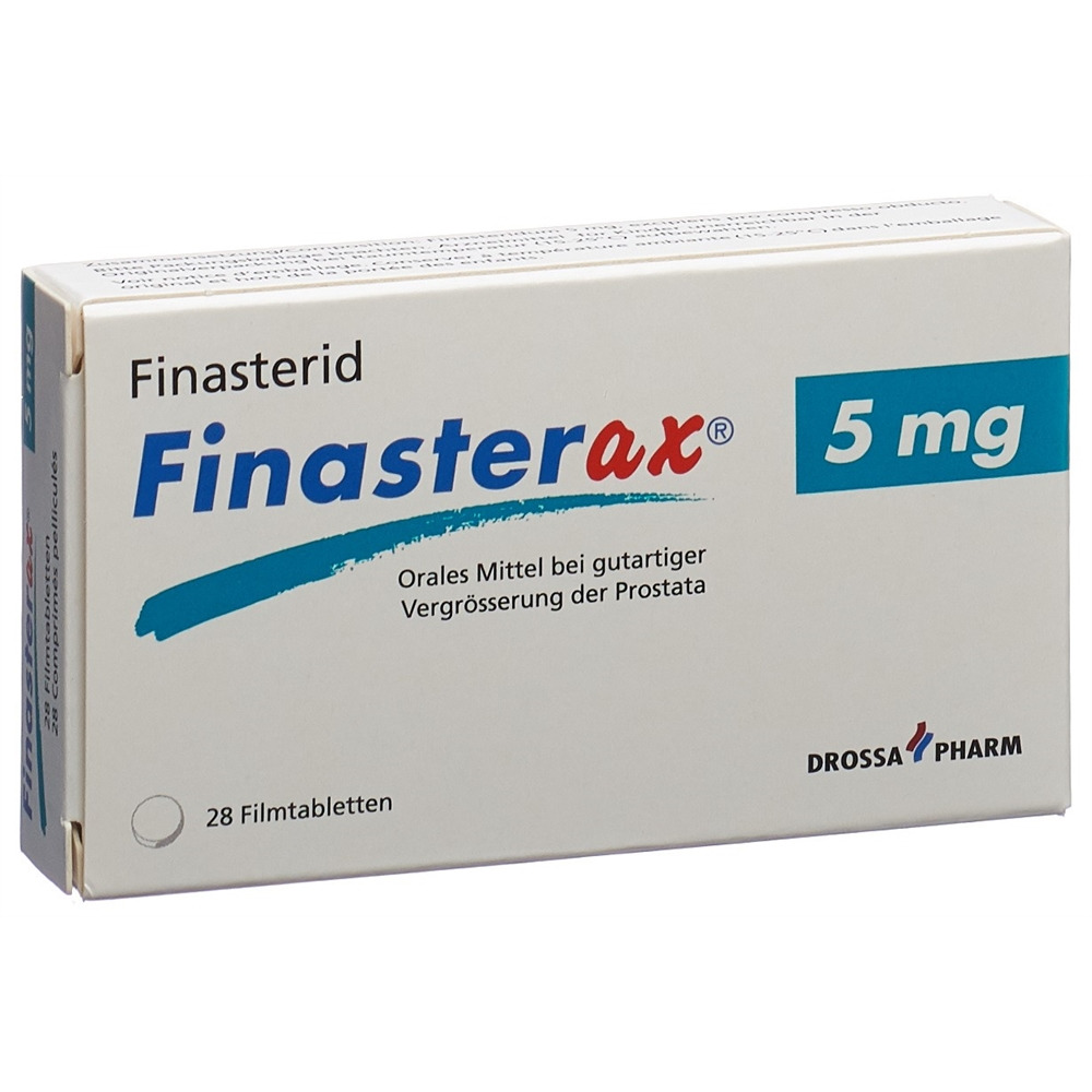 FINASTERAX cpr pell 5 mg blist 28 pce, image principale