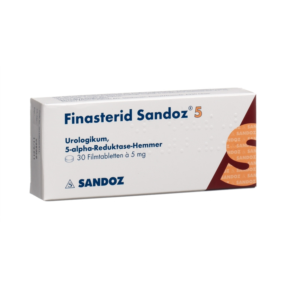 FINASTERIDE Sandoz 5 mg, image principale