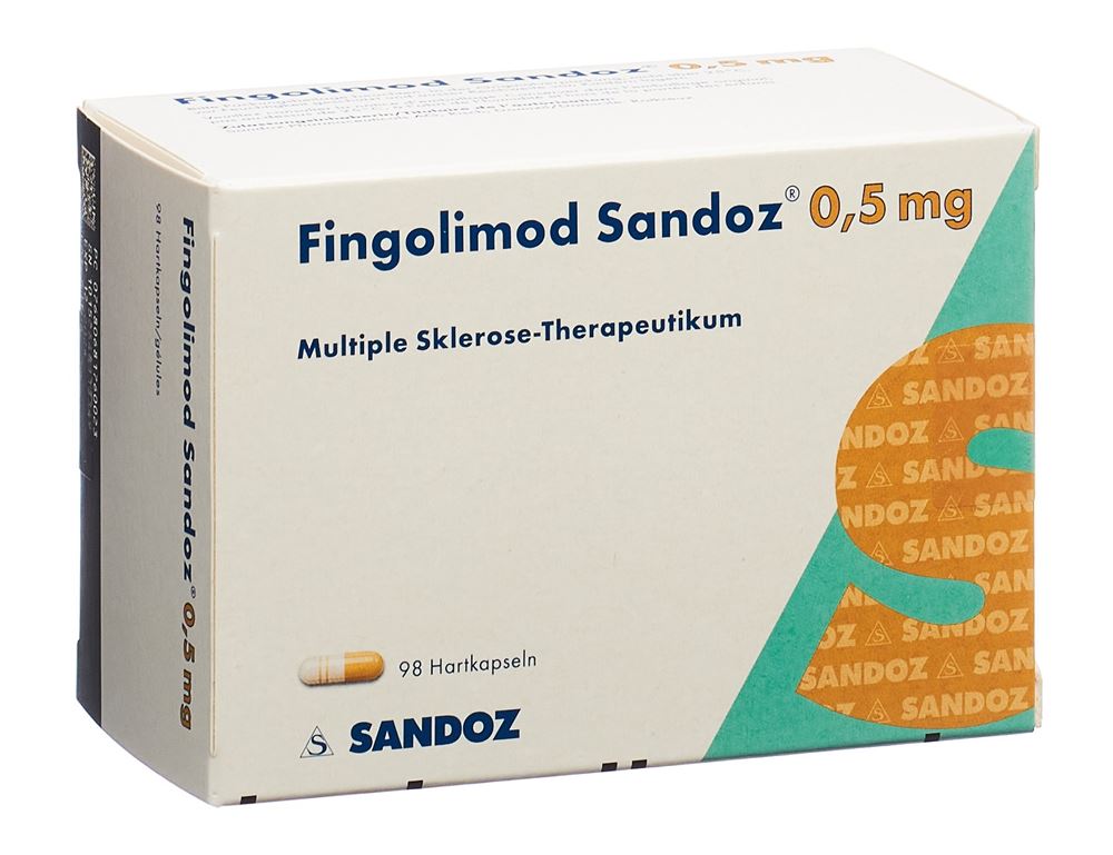 FINGOLIMOD Sandoz 0.5 mg, Hauptbild