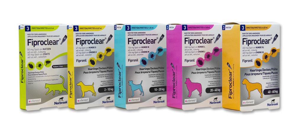 FIPROCLEAR Spot-on pour chiens