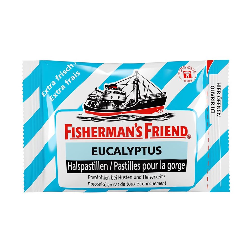 Fisherman's Friend Pastillen Eucalyptus ohne Zucker Btl 25 g