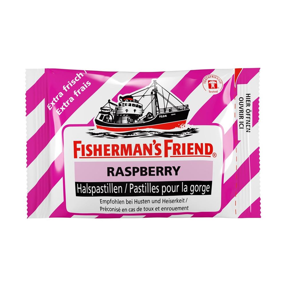 Fisherman's Friend Pastillen Raspberry ohne Zucker Btl 25 g