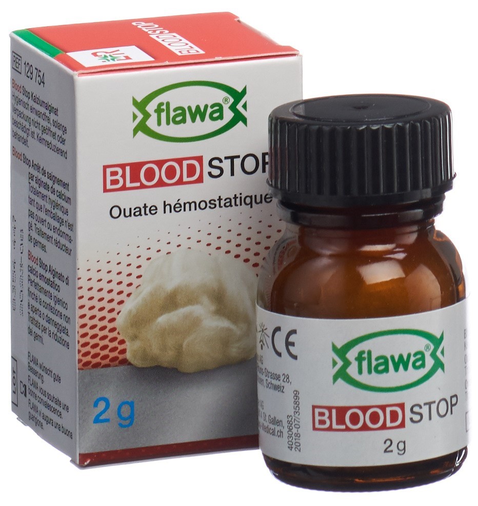 FLAWA Blood Stop Blutstillende Watte, Bild 3 von 4