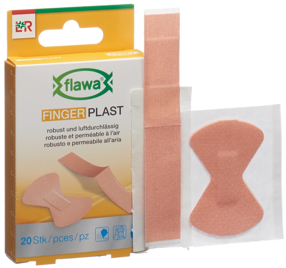 FLAWA Finger Plast robuste pansement, image 2 sur 3