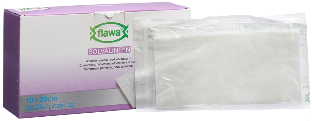 FLAWA Solvaline N compresses, image 2 sur 2