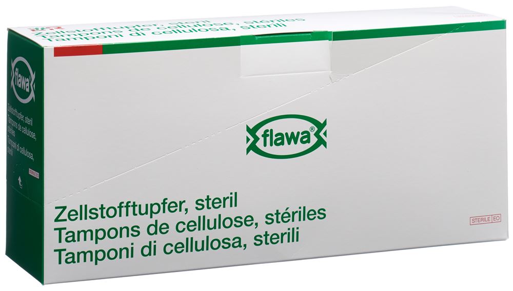 FLAWA tampons à ouate de cellulose