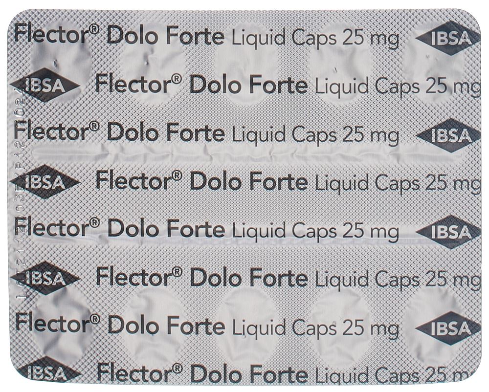 FLECTOR Dolo Forte Liquid Caps 25 mg, Bild 3 von 4