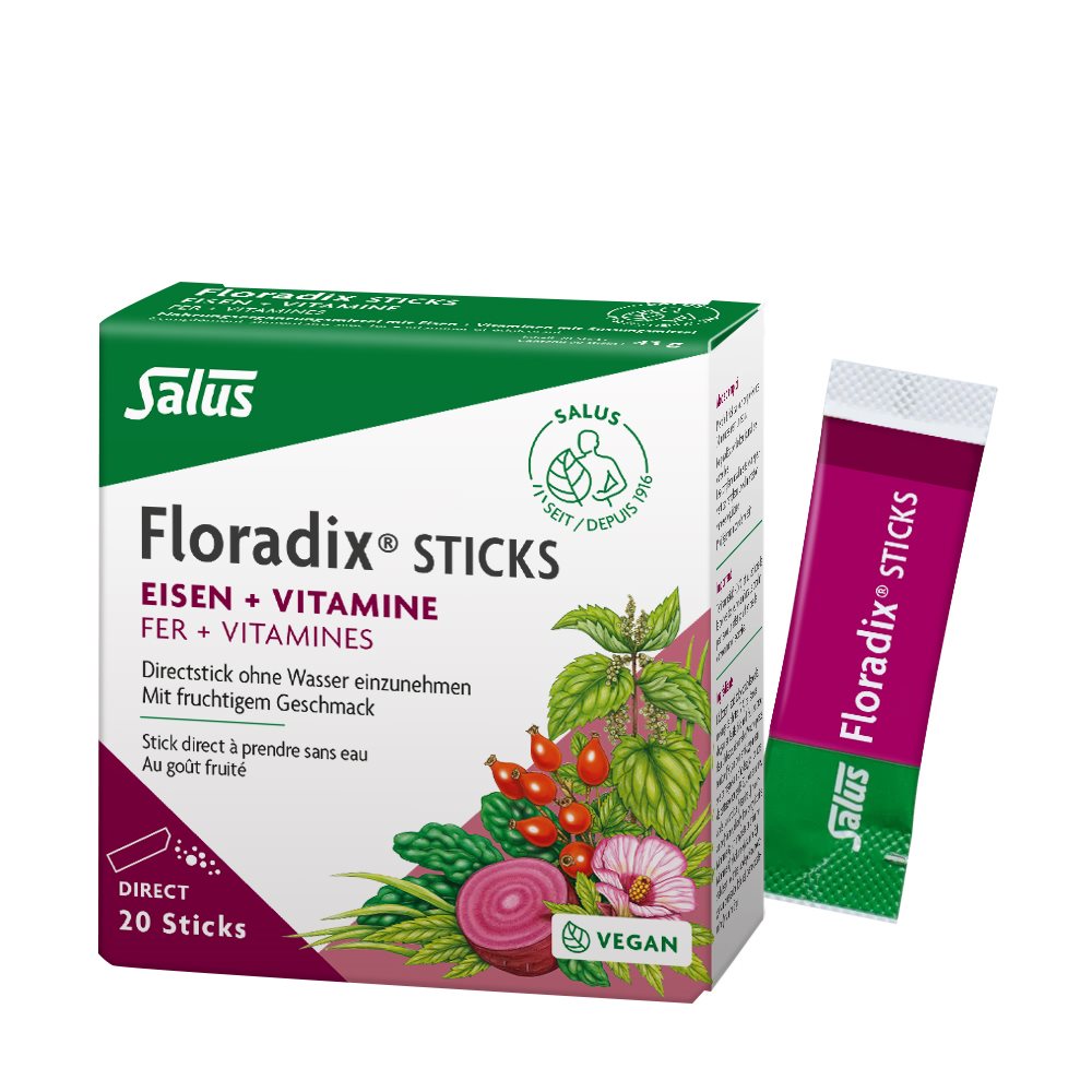 Floradix Eisen + Vitamine Sticks