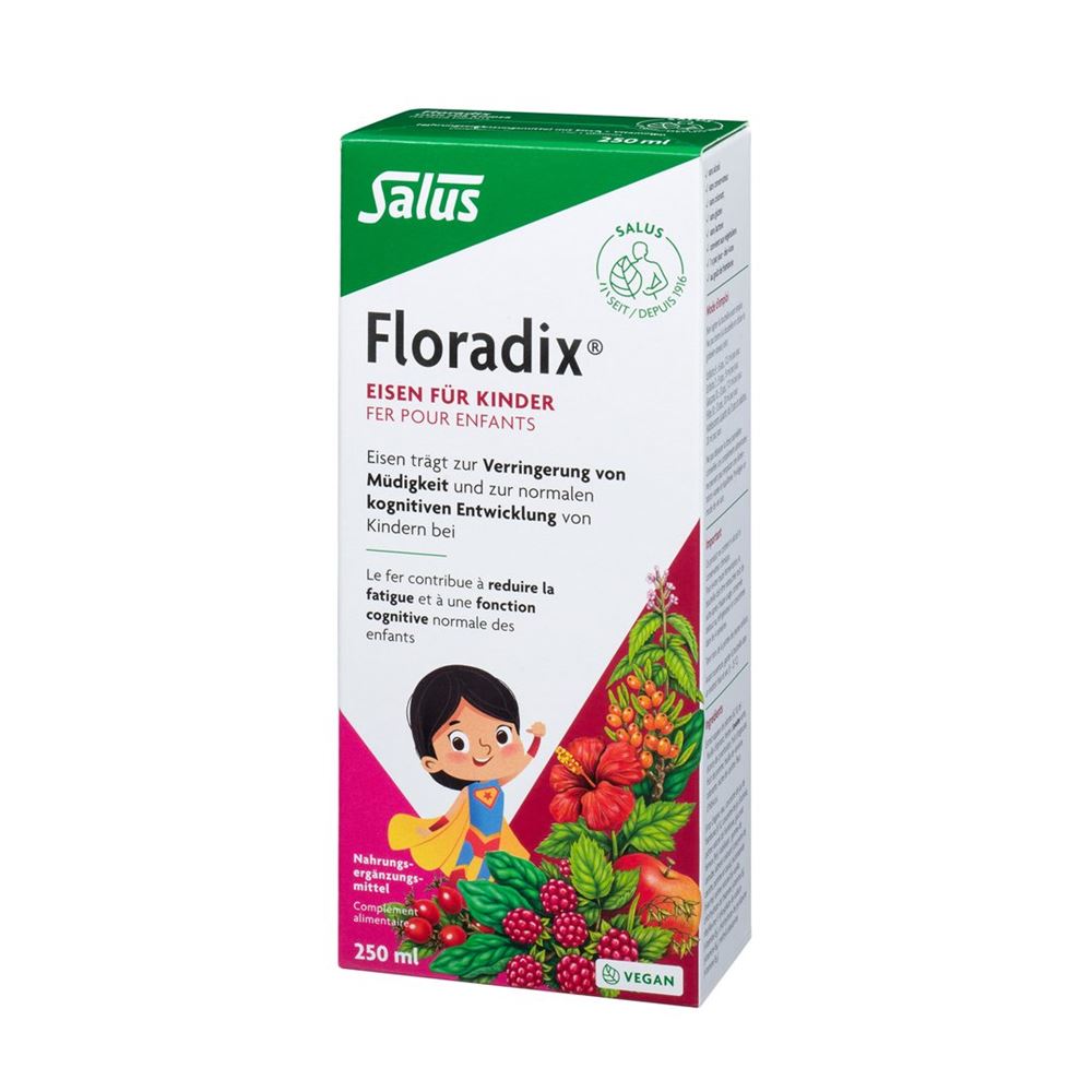 Floradix Fer + vitamines pour enfants, image principale