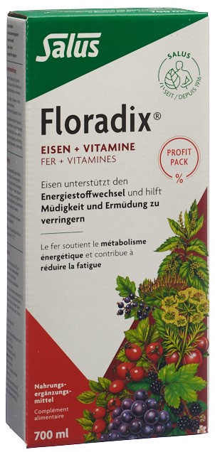 Floradix Fer + vitamines, image principale