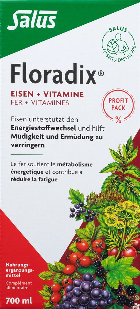 Floradix Fer + vitamines