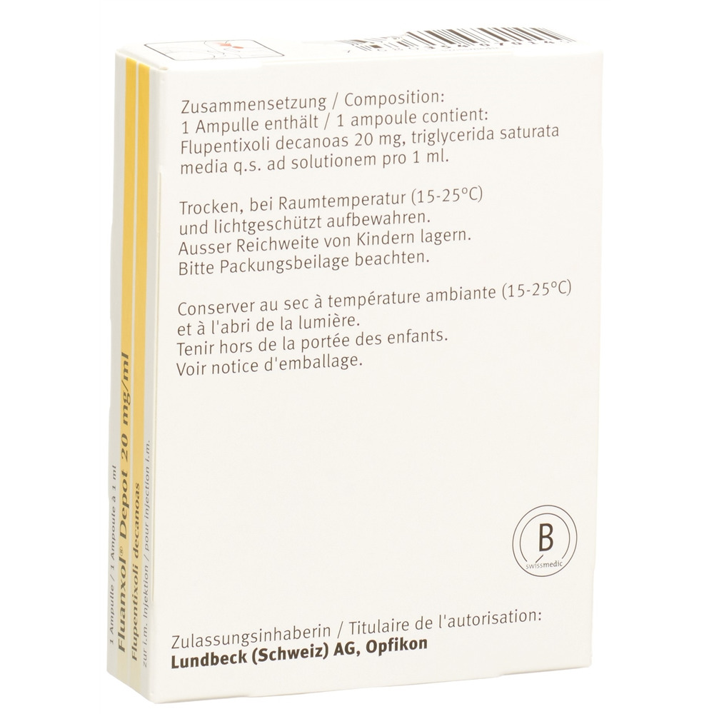 FLUANXOL Depot 20 mg/ml, Bild 2 von 2