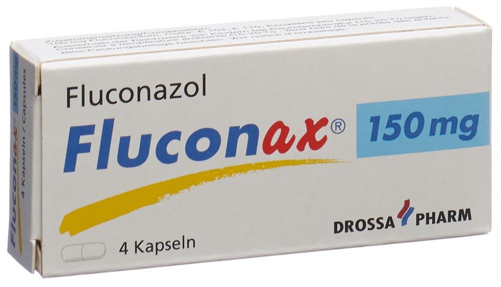 FLUCONAX Kaps 150 mg Blist 4 Stk, Hauptbild