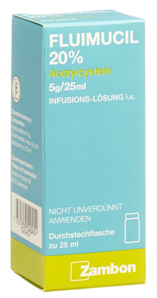 FLUIMUCIL 20% 5 g/25ml