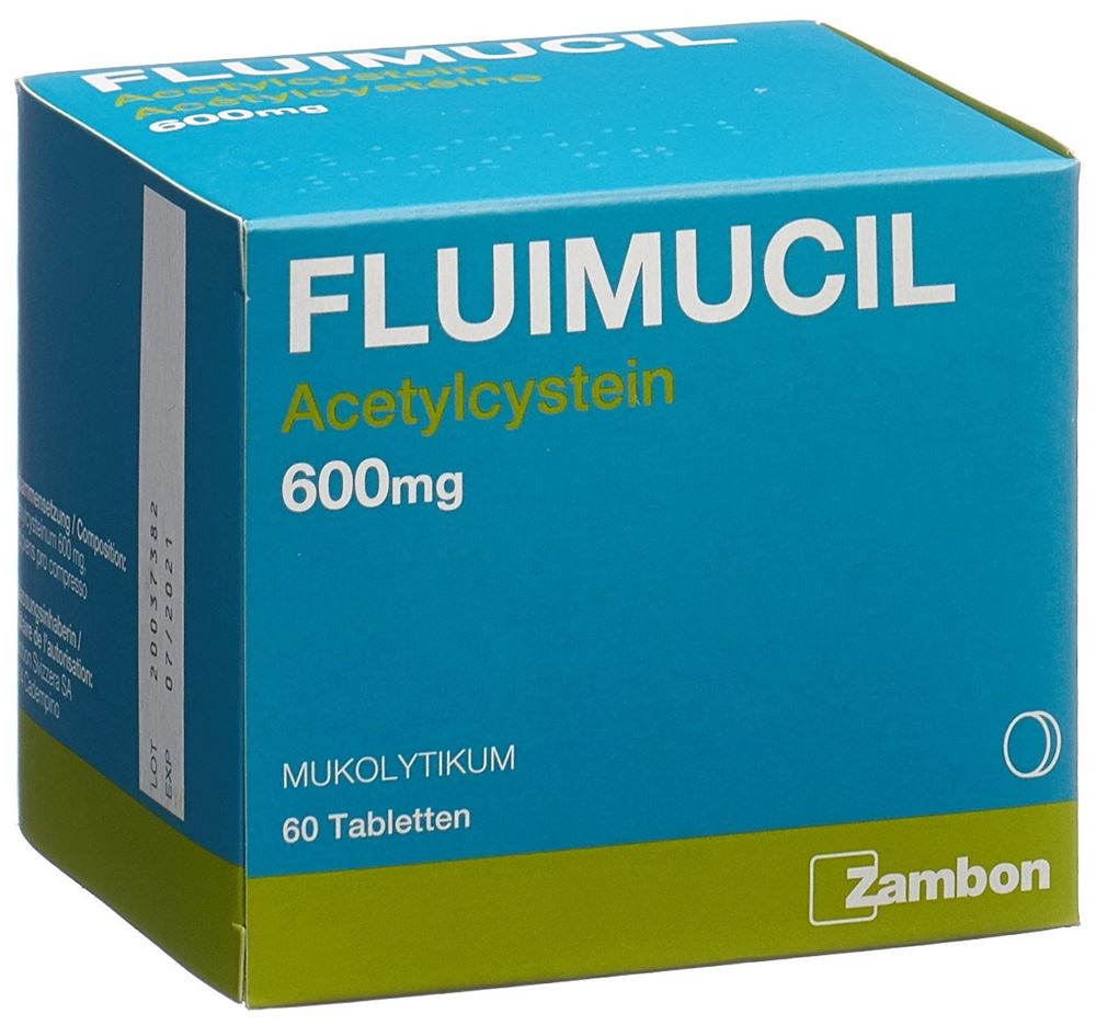 FLUIMUCIL cpr 600 mg blist 60 pce