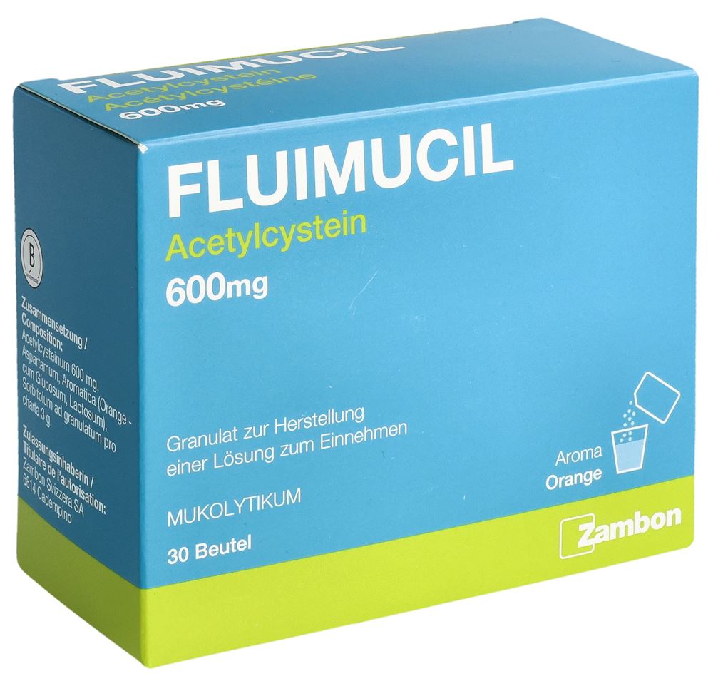 FLUIMUCIL Gran 600 mg Btl 30 Stk