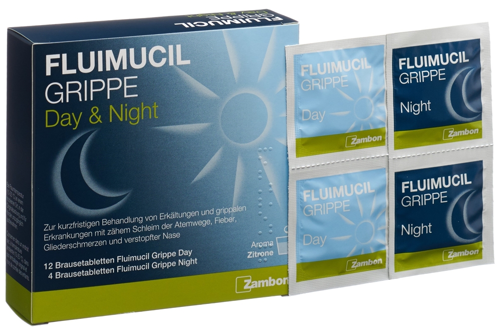 FLUIMUCIL Grippe Day Night, image 2 sur 4