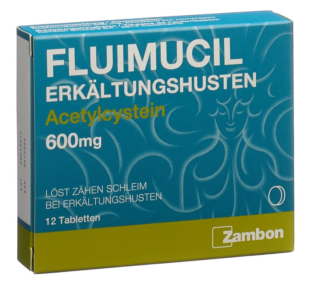 FLUIMUCIL toux grasse 600 mg