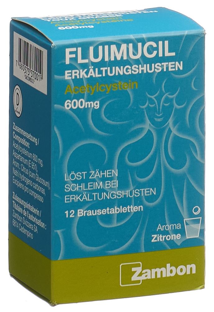 FLUIMUCIL toux grasse 600 mg