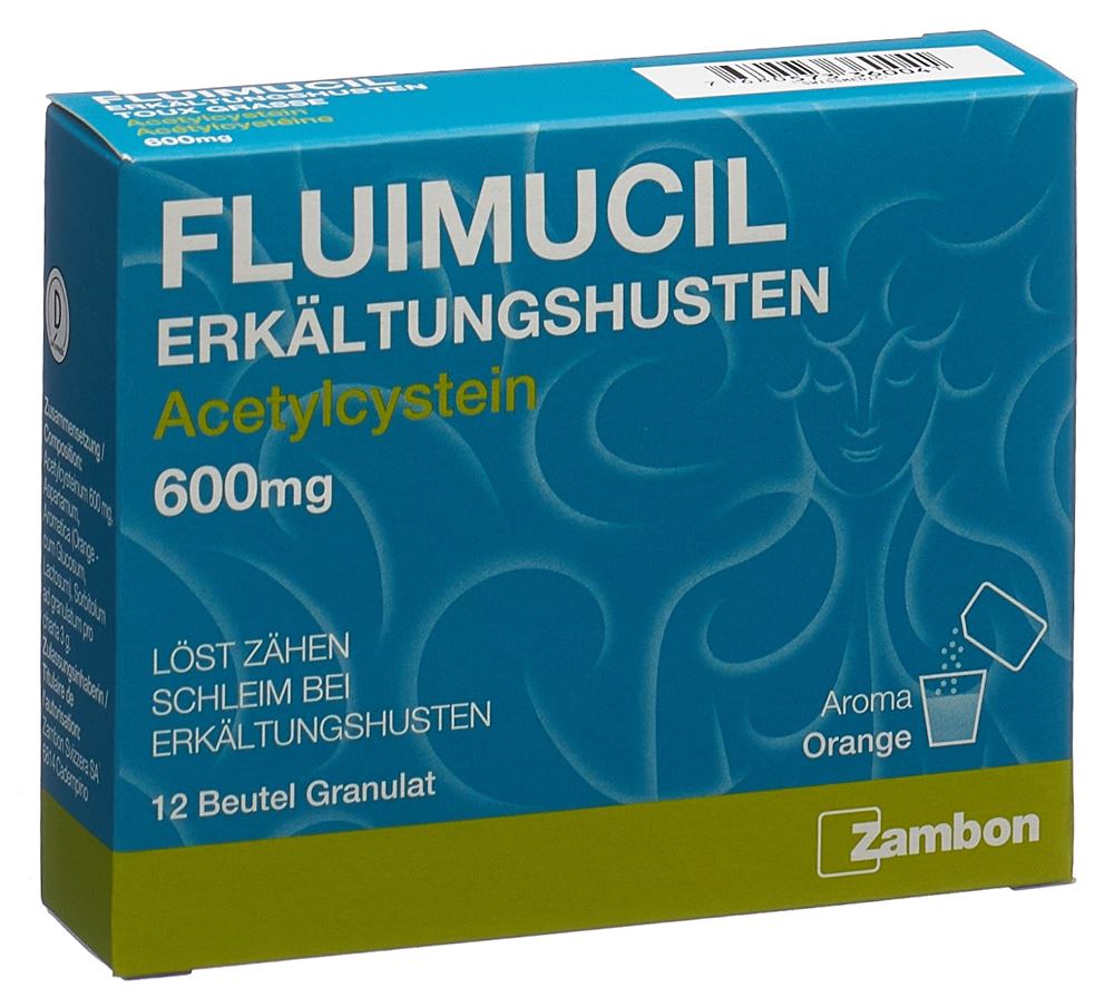 FLUIMUCIL toux grasse 600 mg