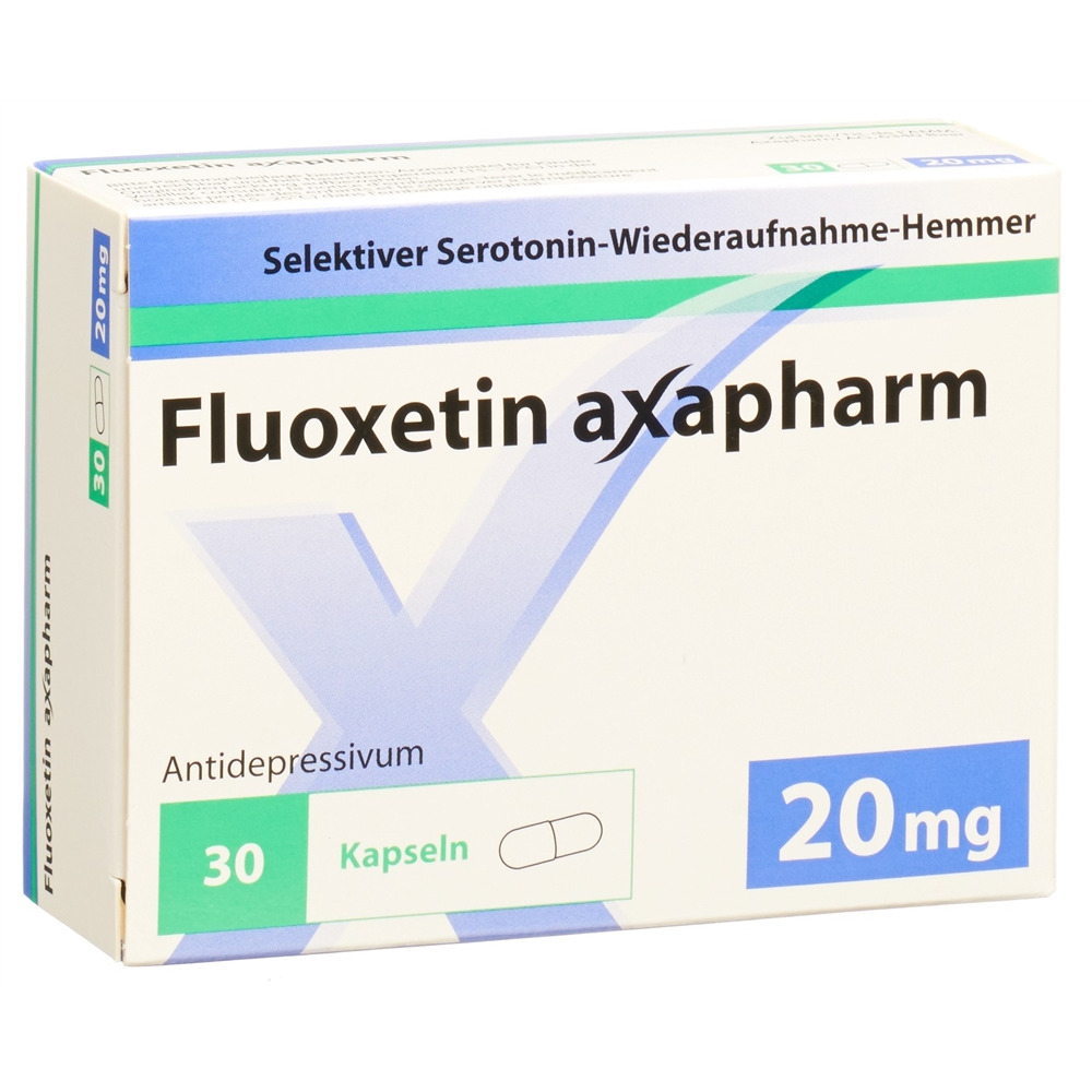 FLUOXETINE axapharm 20 mg, Hauptbild