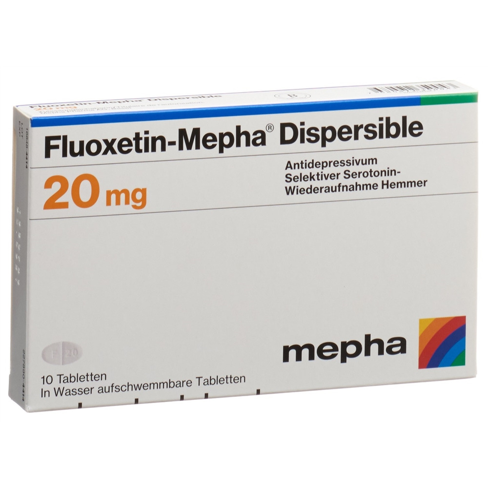 FLUOXETINE Dispersible 20 mg, Hauptbild