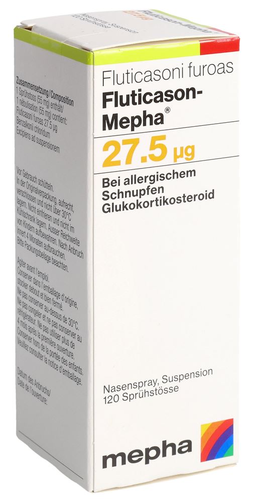 FLUTICASON Mepha 27.5 mcg/Dosis