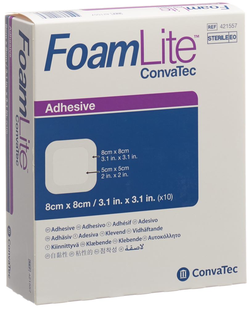 FOAM LITE Convatec Silikon-Schaumverband