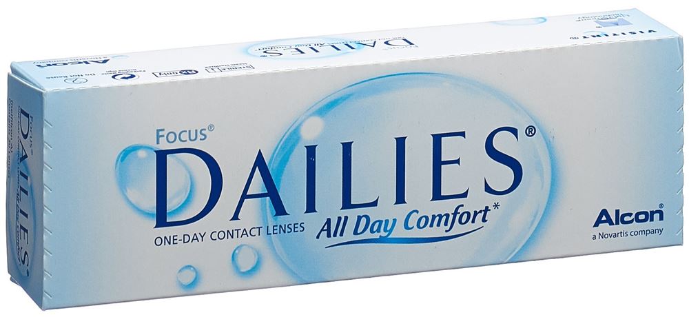 Focus Dailies all day comfort jour