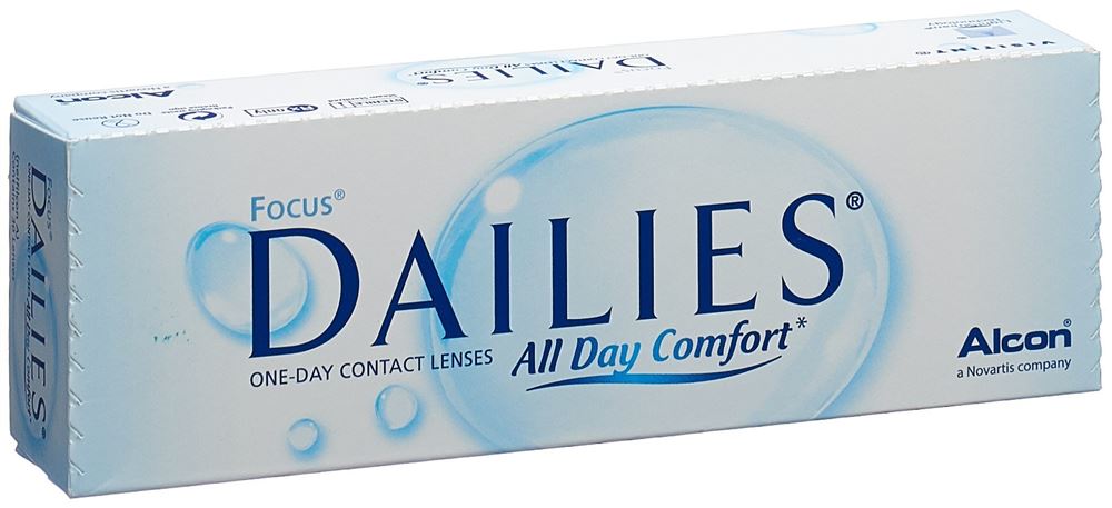 Focus Dailies all day comfort jour