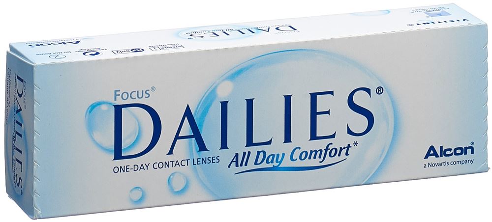 Focus Dailies all day comfort jour