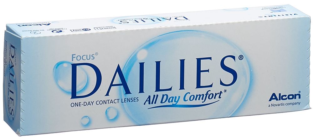 Focus Dailies all day comfort jour