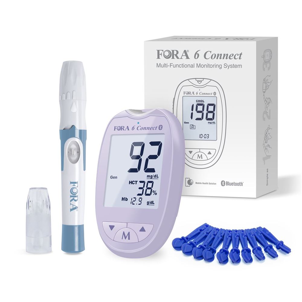 FORA 6 Connect Blutzuckermessgerät