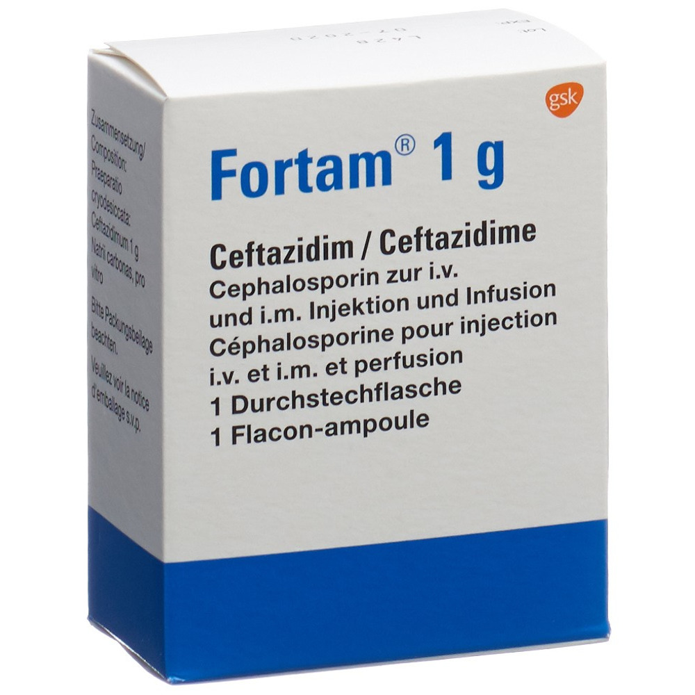 FORTAM subst sèche 1 g flac 1 pce, image principale