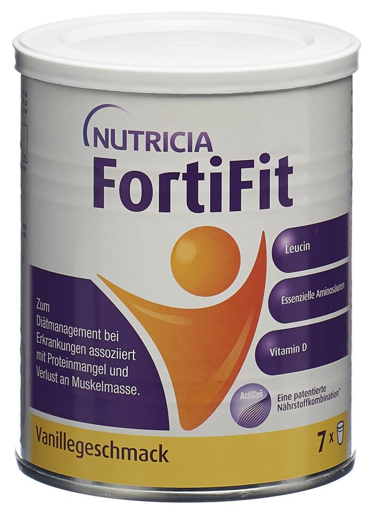 Fortifit pdr vanille bte 280 g