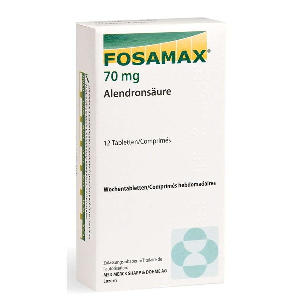 FOSAMAX comprimés hebdomadaires 70 mg, image principale
