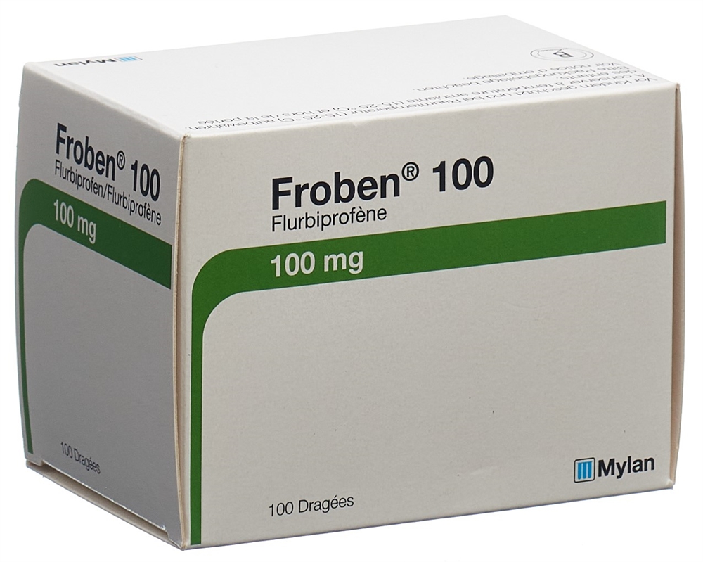 FROBEN drag 100 mg blist 100 pce, image 2 sur 2